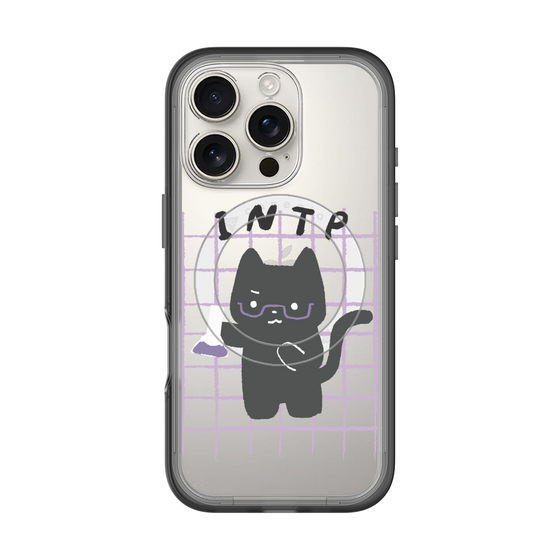 スリムプロテクションプレミアムケース with MagSafe［ オリジナル - INTP 論理学者 - キャラクター ］