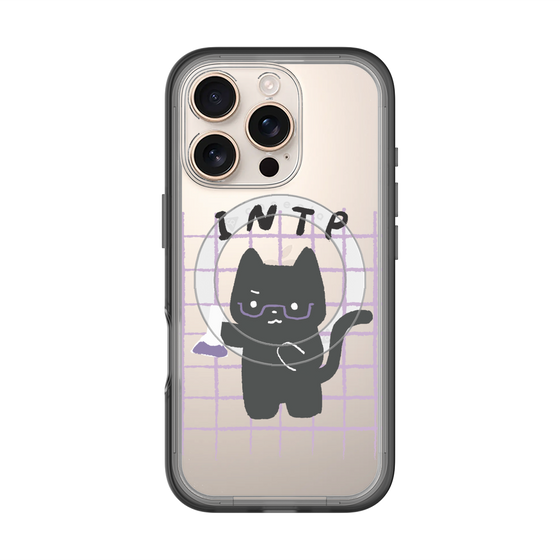 スリムプロテクションプレミアムケース with MagSafe［ オリジナル - INTP 論理学者 - キャラクター ］
