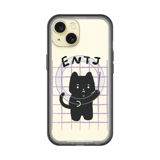 スリムプロテクションプレミアムケース with MagSafe［ オリジナル - ENTJ 指揮官 - キャラクター ］