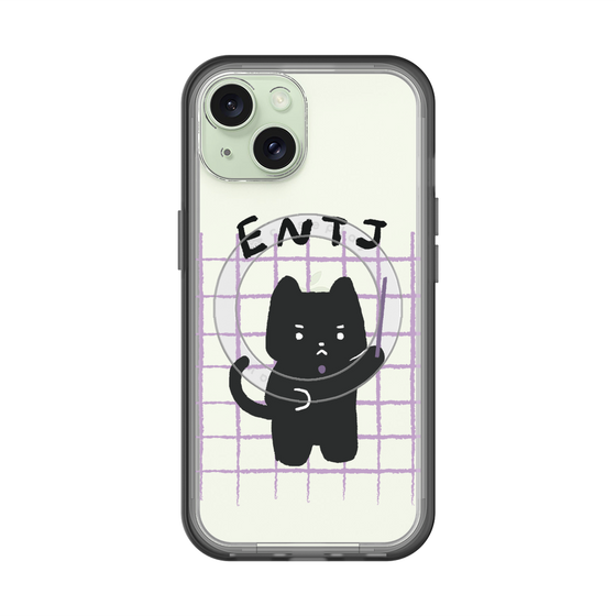 スリムプロテクションプレミアムケース with MagSafe［ オリジナル - ENTJ 指揮官 - キャラクター ］