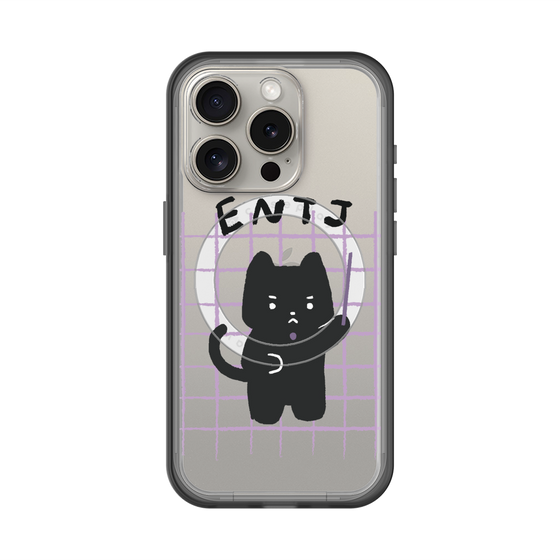 スリムプロテクションプレミアムケース with MagSafe［ オリジナル - ENTJ 指揮官 - キャラクター ］