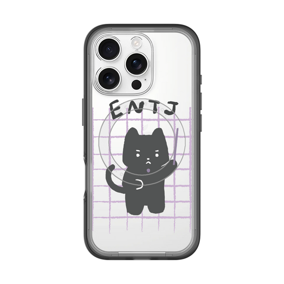 スリムプロテクションプレミアムケース with MagSafe［ オリジナル - ENTJ 指揮官 - キャラクター ］