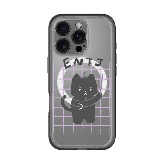 スリムプロテクションプレミアムケース with MagSafe［ オリジナル - ENTJ 指揮官 - キャラクター ］