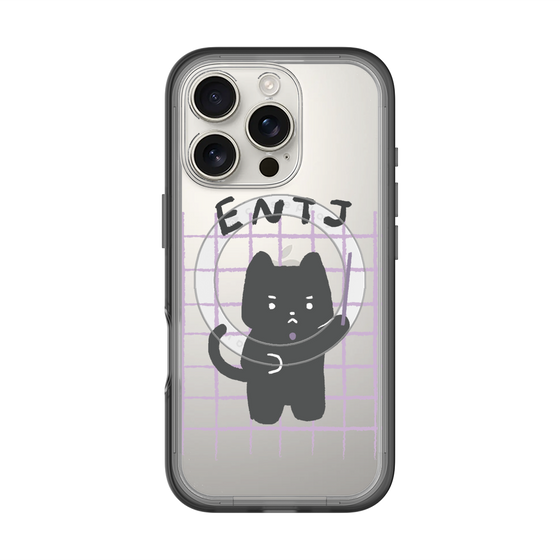 スリムプロテクションプレミアムケース with MagSafe［ オリジナル - ENTJ 指揮官 - キャラクター ］