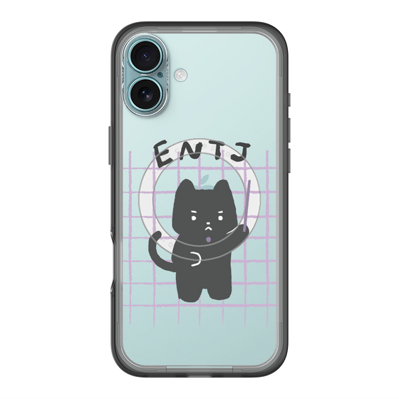 スリムプロテクションプレミアムケース with MagSafe［ オリジナル - ENTJ 指揮官 - キャラクター ］