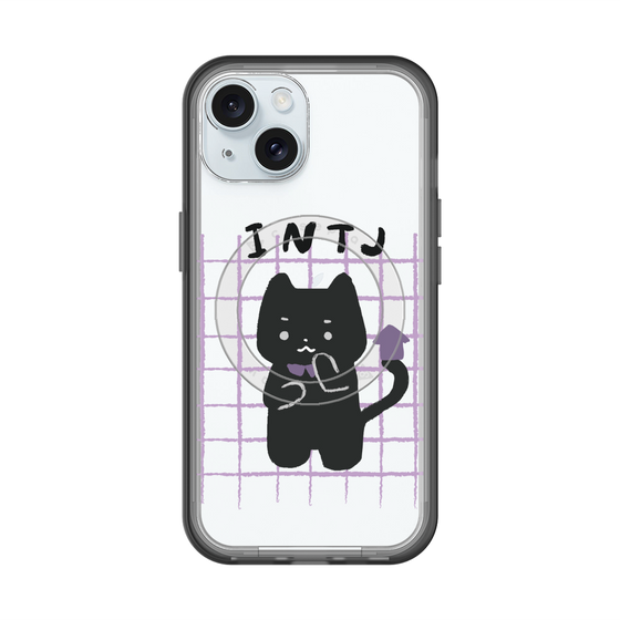 スリムプロテクションプレミアムケース with MagSafe［ オリジナル - INTJ 建築家 - キャラクター ］
