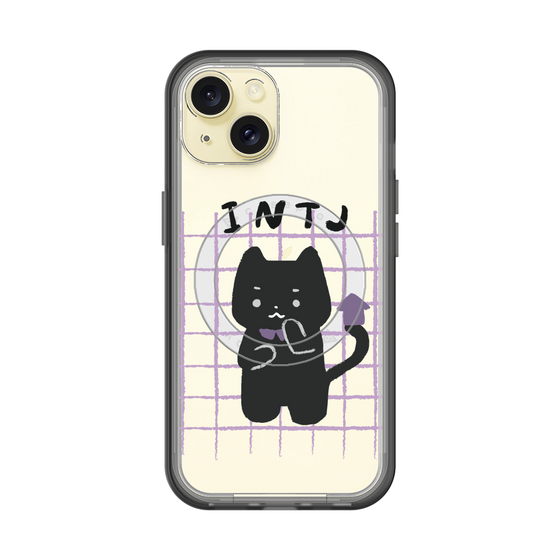 スリムプロテクションプレミアムケース with MagSafe［ オリジナル - INTJ 建築家 - キャラクター ］