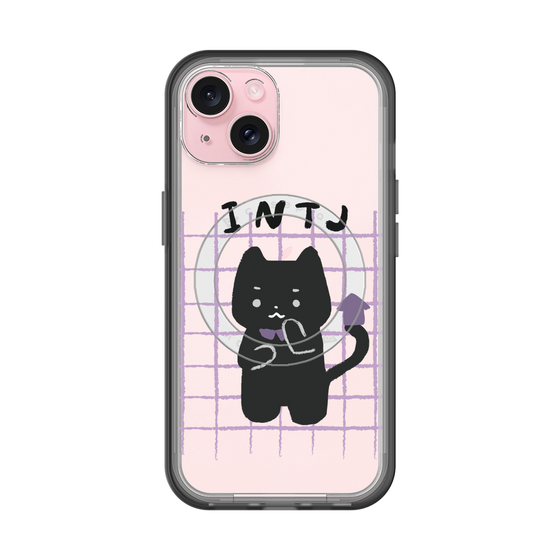 スリムプロテクションプレミアムケース with MagSafe［ オリジナル - INTJ 建築家 - キャラクター ］
