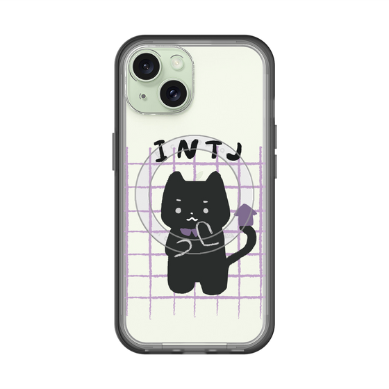 スリムプロテクションプレミアムケース with MagSafe［ オリジナル - INTJ 建築家 - キャラクター ］