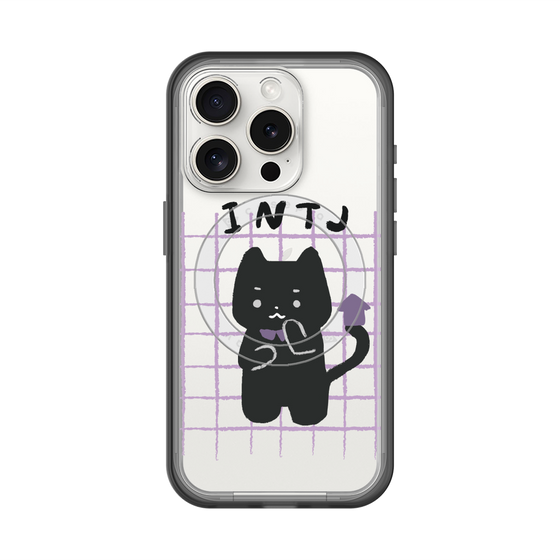 スリムプロテクションプレミアムケース with MagSafe［ オリジナル - INTJ 建築家 - キャラクター ］