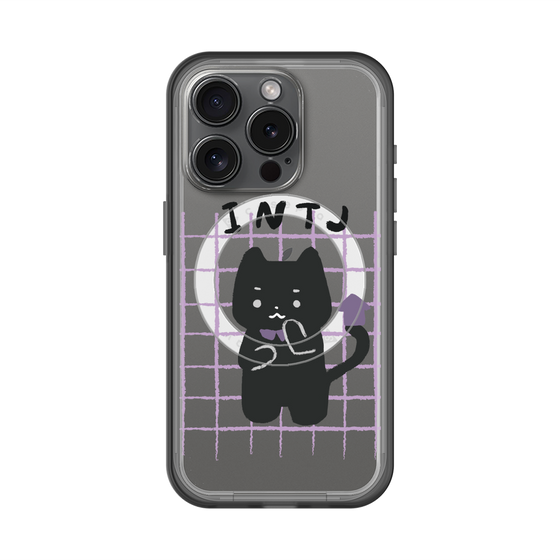 スリムプロテクションプレミアムケース with MagSafe［ オリジナル - INTJ 建築家 - キャラクター ］