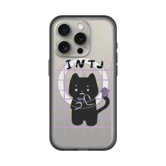 スリムプロテクションプレミアムケース with MagSafe［ オリジナル - INTJ 建築家 - キャラクター ］
