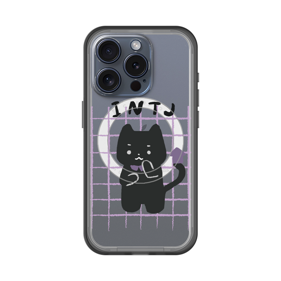 スリムプロテクションプレミアムケース with MagSafe［ オリジナル - INTJ 建築家 - キャラクター ］