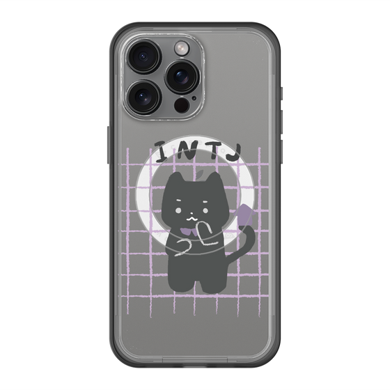 スリムプロテクションプレミアムケース with MagSafe［ オリジナル - INTJ 建築家 - キャラクター ］