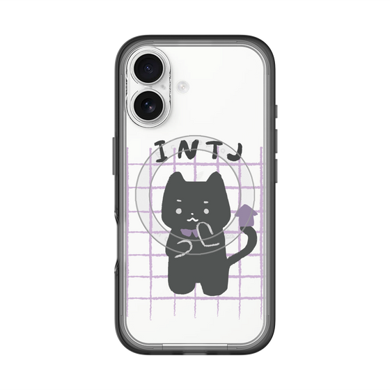スリムプロテクションプレミアムケース with MagSafe［ オリジナル - INTJ 建築家 - キャラクター ］