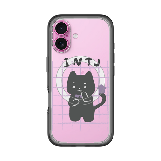 スリムプロテクションプレミアムケース with MagSafe［ オリジナル - INTJ 建築家 - キャラクター ］