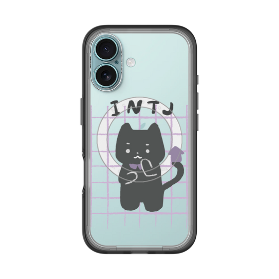 スリムプロテクションプレミアムケース with MagSafe［ オリジナル - INTJ 建築家 - キャラクター ］