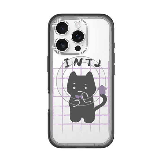 スリムプロテクションプレミアムケース with MagSafe［ オリジナル - INTJ 建築家 - キャラクター ］