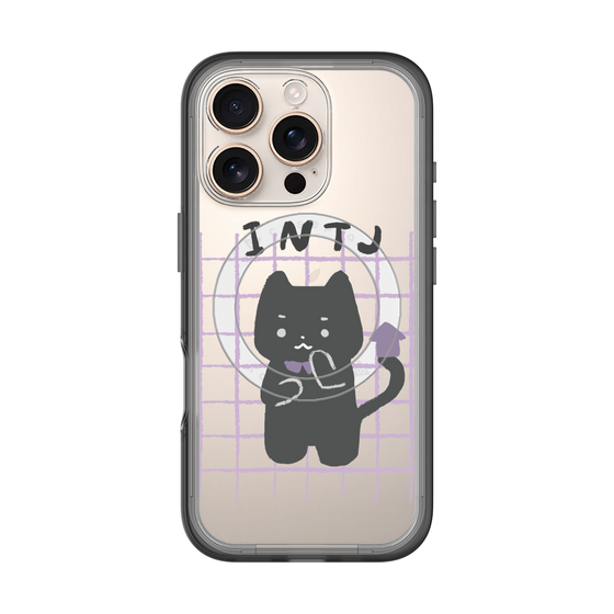 スリムプロテクションプレミアムケース with MagSafe［ オリジナル - INTJ 建築家 - キャラクター ］