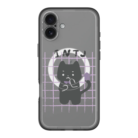 スリムプロテクションプレミアムケース with MagSafe［ オリジナル - INTJ 建築家 - キャラクター ］