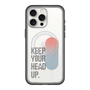スリムプロテクションプレミアムケース with MagSafe［ オリジナル - ドットオーバーレイ - KEEP YOUR HEAD UP/A ］