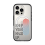 スリムプロテクションプレミアムケース with MagSafe［ オリジナル - ドットオーバーレイ - KEEP YOUR HEAD UP/A ］