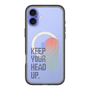 スリムプロテクションプレミアムケース with MagSafe［ オリジナル - ドットオーバーレイ - KEEP YOUR HEAD UP/A ］