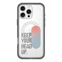 スリムプロテクションプレミアムケース with MagSafe［ オリジナル - ドットオーバーレイ - KEEP YOUR HEAD UP/A ］