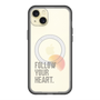 スリムプロテクションプレミアムケース with MagSafe［ オリジナル - ドットオーバーレイ - FOLLOW YOUR HEART/A ］