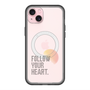 スリムプロテクションプレミアムケース with MagSafe［ オリジナル - ドットオーバーレイ - FOLLOW YOUR HEART/A ］