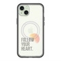 スリムプロテクションプレミアムケース with MagSafe［ オリジナル - ドットオーバーレイ - FOLLOW YOUR HEART/A ］