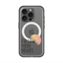 スリムプロテクションプレミアムケース with MagSafe［ オリジナル - ドットオーバーレイ - FOLLOW YOUR HEART/A ］
