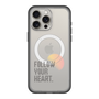 スリムプロテクションプレミアムケース with MagSafe［ オリジナル - ドットオーバーレイ - FOLLOW YOUR HEART/A ］