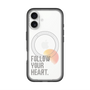 スリムプロテクションプレミアムケース with MagSafe［ オリジナル - ドットオーバーレイ - FOLLOW YOUR HEART/A ］