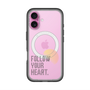 スリムプロテクションプレミアムケース with MagSafe［ オリジナル - ドットオーバーレイ - FOLLOW YOUR HEART/A ］