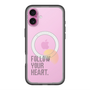スリムプロテクションプレミアムケース with MagSafe［ オリジナル - ドットオーバーレイ - FOLLOW YOUR HEART/A ］