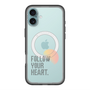 スリムプロテクションプレミアムケース with MagSafe［ オリジナル - ドットオーバーレイ - FOLLOW YOUR HEART/A ］