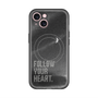 スリムプロテクションプレミアムケース with MagSafe［ オリジナル - ドットオーバーレイ - FOLLOW YOUR HEART/B ］