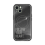 スリムプロテクションプレミアムケース with MagSafe［ オリジナル - ドットオーバーレイ - FOLLOW YOUR HEART/B ］