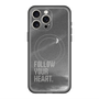 スリムプロテクションプレミアムケース with MagSafe［ オリジナル - ドットオーバーレイ - FOLLOW YOUR HEART/B ］