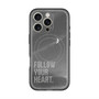 スリムプロテクションプレミアムケース with MagSafe［ オリジナル - ドットオーバーレイ - FOLLOW YOUR HEART/B ］
