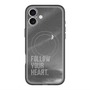 スリムプロテクションプレミアムケース with MagSafe［ オリジナル - ドットオーバーレイ - FOLLOW YOUR HEART/B ］