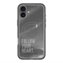 スリムプロテクションプレミアムケース with MagSafe［ オリジナル - ドットオーバーレイ - FOLLOW YOUR HEART/B ］