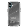 スリムプロテクションプレミアムケース with MagSafe［ オリジナル - ドットオーバーレイ - FOLLOW YOUR HEART/B ］