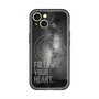 スリムプロテクションプレミアムケース with MagSafe［ オリジナル - ドットオーバーレイ - FOLLOW YOUR HEART/C ］