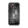 スリムプロテクションプレミアムケース with MagSafe［ オリジナル - ドットオーバーレイ - FOLLOW YOUR HEART/C ］