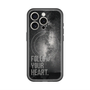 スリムプロテクションプレミアムケース with MagSafe［ オリジナル - ドットオーバーレイ - FOLLOW YOUR HEART/C ］