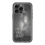 スリムプロテクションプレミアムケース with MagSafe［ オリジナル - ドットオーバーレイ - FOLLOW YOUR HEART/C ］