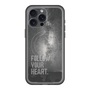 スリムプロテクションプレミアムケース with MagSafe［ オリジナル - ドットオーバーレイ - FOLLOW YOUR HEART/C ］