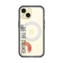 スリムプロテクションプレミアムケース with MagSafe［ オリジナル - ドットオーバーレイ - BE THE CHANGE/A ］